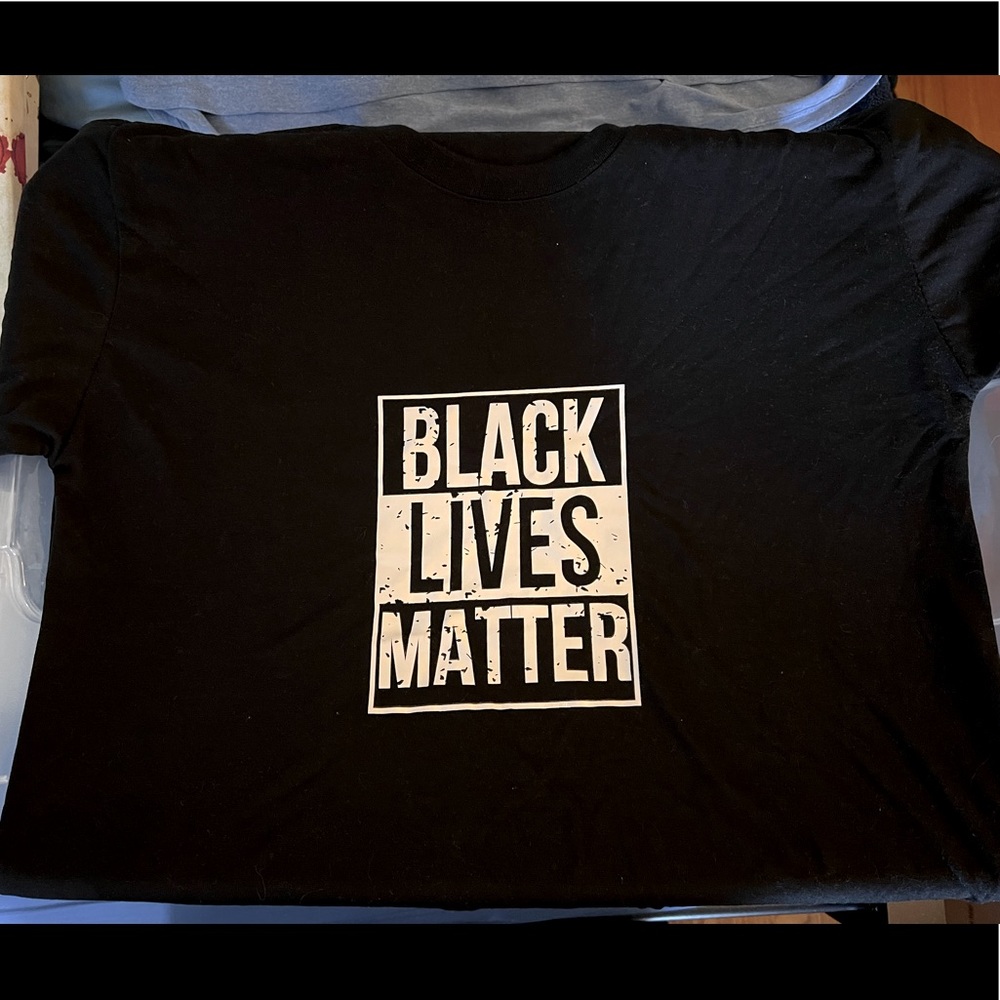 BLM Black Tee S/M Never Worn